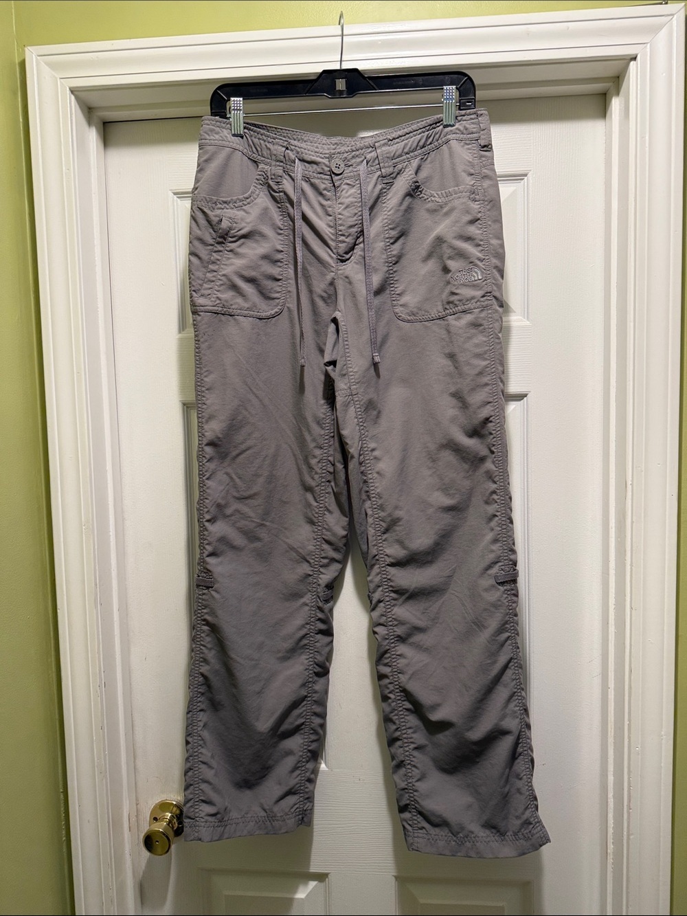The North Face Gray Convertible Roll Tab Hiking Pants 8